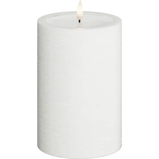 Deluxe Homeart Unique Kaars Wit UNI0009 10 x 15 cm