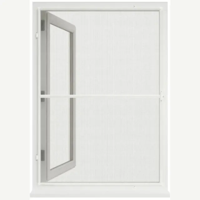 Hamstra Raamhor vast 125x155cm wit