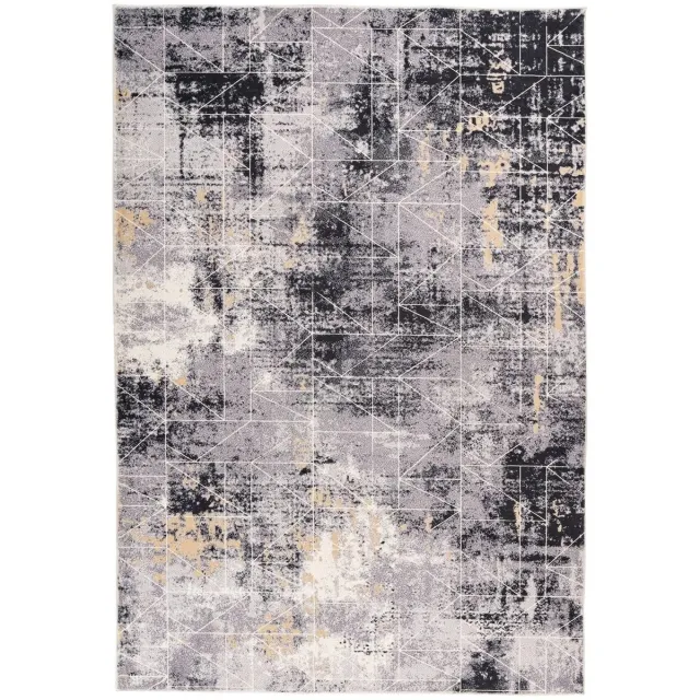 Dutch XXL Vintage Vloerkleed | Tapijt | Piemont | Geometrisch | Multikleur