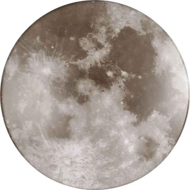 RL LIVE YOUR LIGHT REALITY MOONIKA Plafonniere - Maan decor - Geschikt voor Badkamer Wit