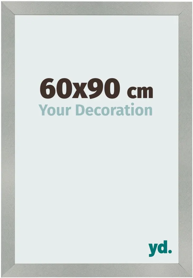 yd. Your Decoration - Fotolijst 60x90 cm - MDF - Aluminium Geborsteld - Bologna