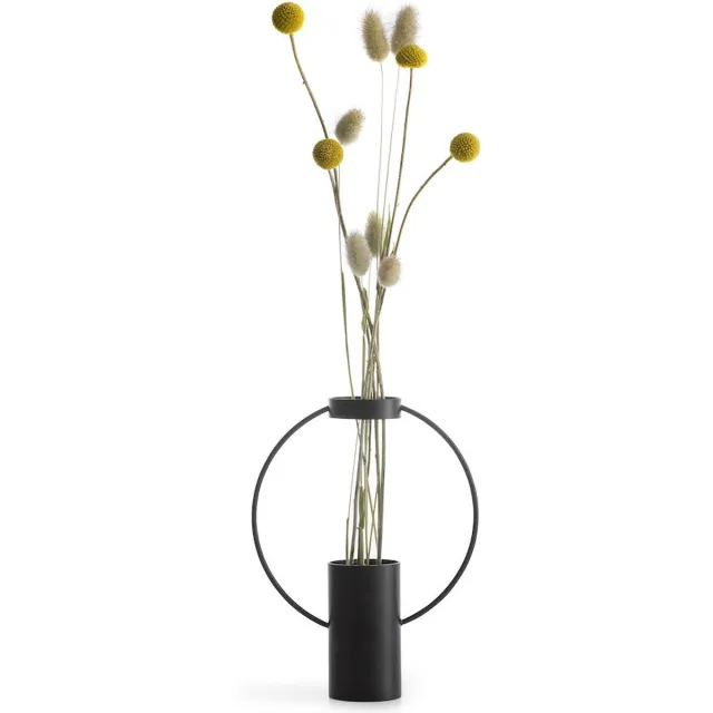 Sagaform Maan Vaas Zwart - 21 Cm