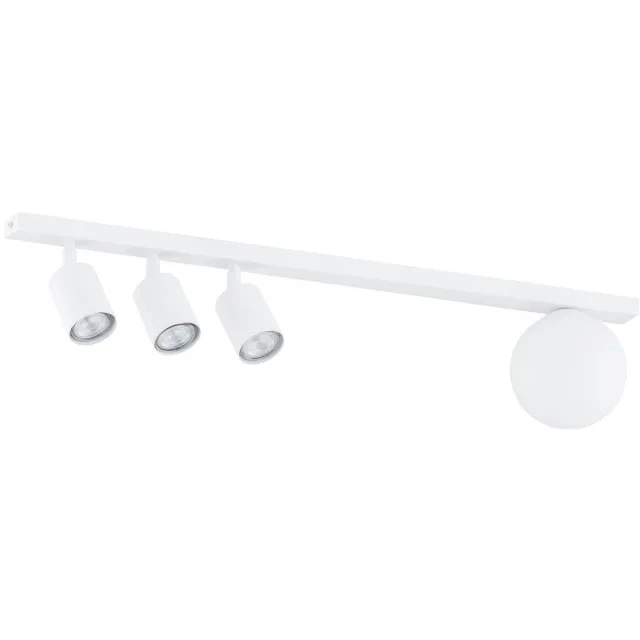 Emibig BASTER 4 WHITE - Moderne plafondlamp voor sfeervolle verlichting Black
