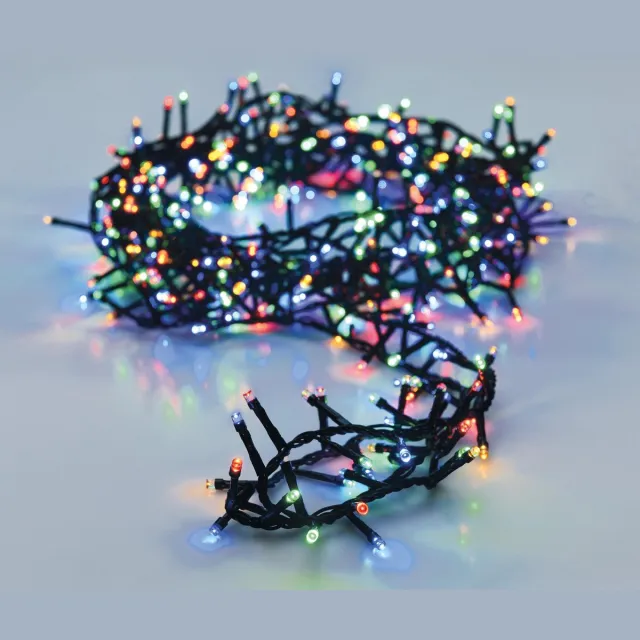 DecorativeLIghting Micro Cluster - 1200 LED - 24 meter - multicolor
