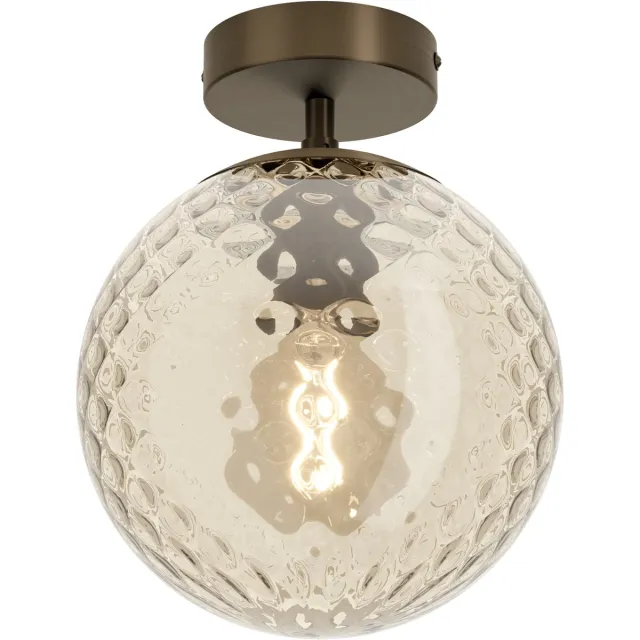 EGLO Rondo 2 Plafondlamp - E27 - Ø 20 cm - Donker Brons/Bruin