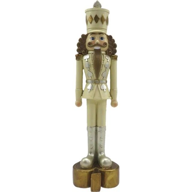 Clayre & Eef Beeld Notenkraker 24 cm Beige Bruin Kunststof