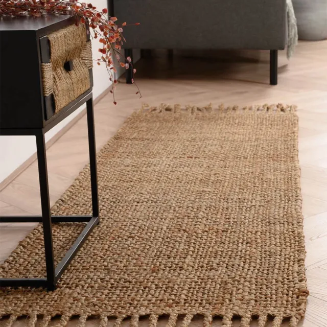 Folkways Jute loper - Chunky Boho & Me naturel 70x200