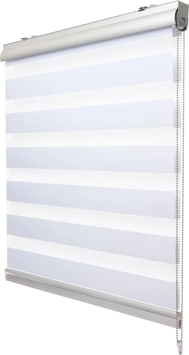 Sol Royal SolDecor DK9 rolgordijn lichtdoorlatend 90x220cm wit duo rolgordijnen montage zonder boren