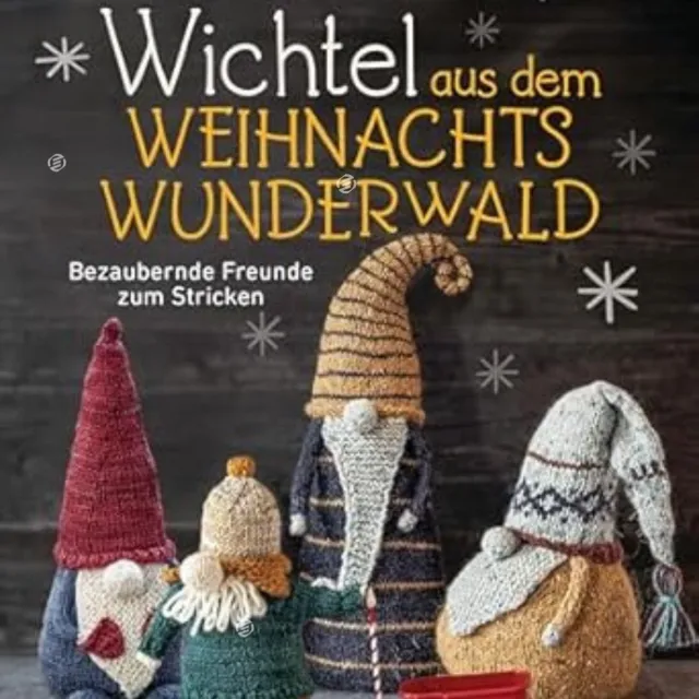 Equivera "Equivera adventskalender 2024 - Kerstkabouters uit het Wonderbos - Betoverende Vrienden om te Breien - Leuk DIY Kabouterboek voor Advent - Kerst - Kaboutercadeau en Kabouterdeur " Meerdere kleuren