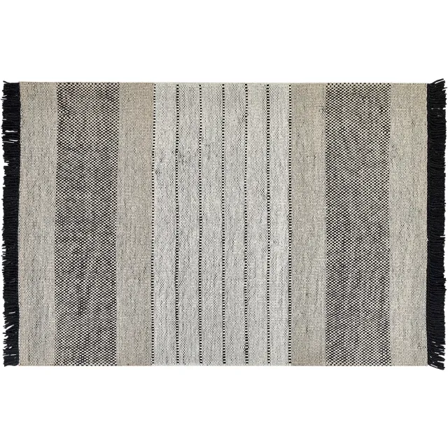 Beliani YAZLIK - Modern vloerkleed - Lichtbeige - Wol