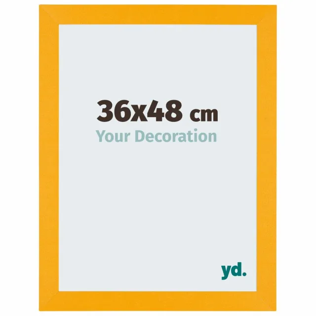 yd. Your Decoration - Fotolijst 36x48 cm - MDF - Geel - Mura