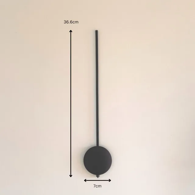 NeXtime Pendulum Black Zwart