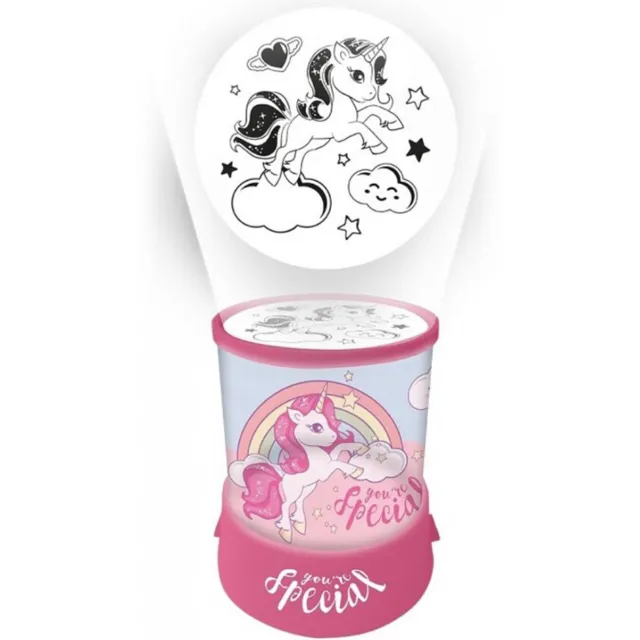 Unicorn Special 2-in-1 projector, lamp, nachtlampje Roze