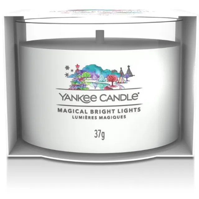 Yankee Candle Filled Votive - Magical Bright Lights - 10 branduren - 1 stuk White
