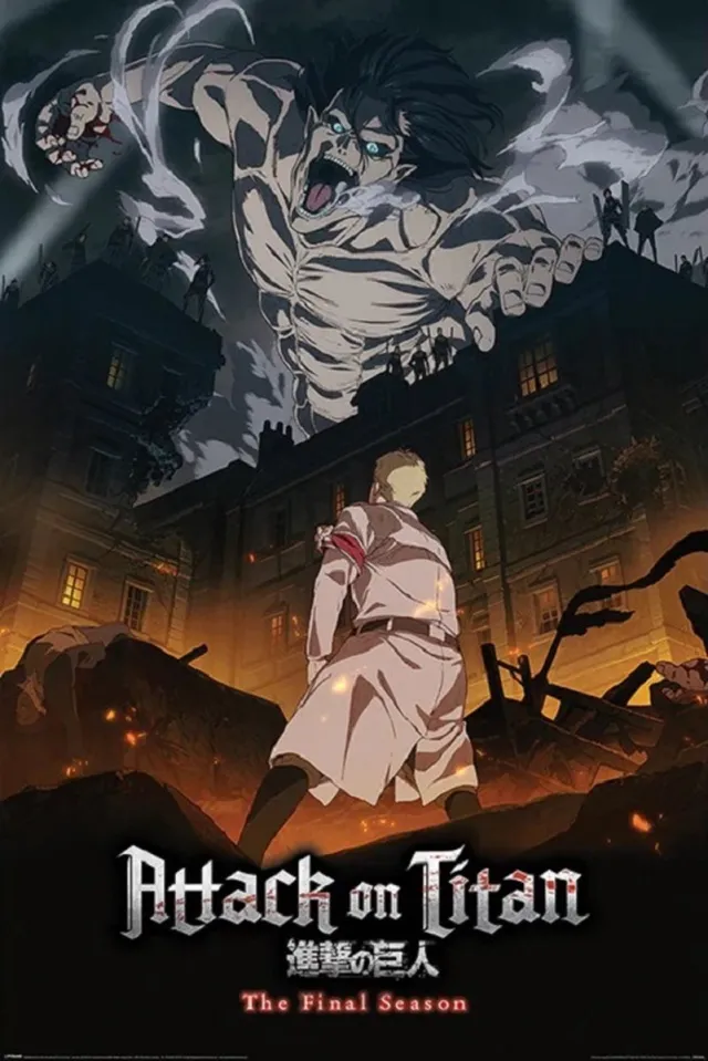 Attack On Titan S4 Eren Onslaught - Maxi Poster Multi color