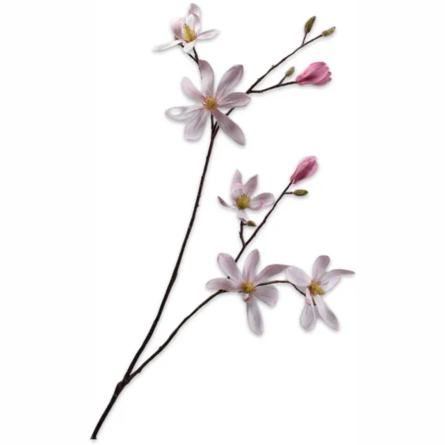 Silk-ka Kunstbloem - wit - H100 cm