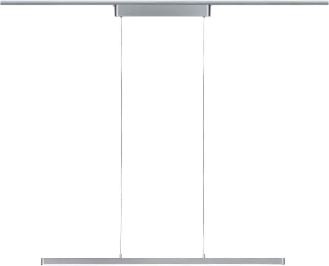 Paulmann 955.78 URail LED-pendellamp Lento Smart Home Zigbee 3x1800lm 3x13,5W Instelbaar wit dimbaar 230V mat chroom