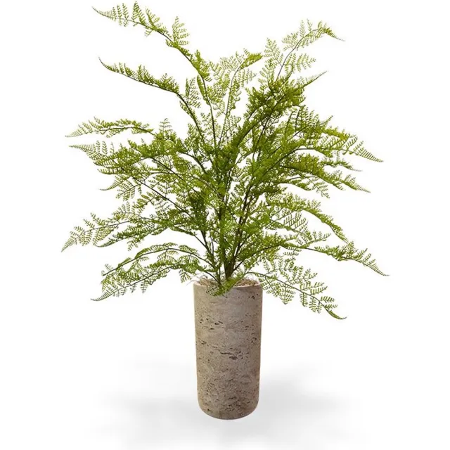 maxifleur Kunstplanten Athyrium kunstvaren boeket 75 cm Groen