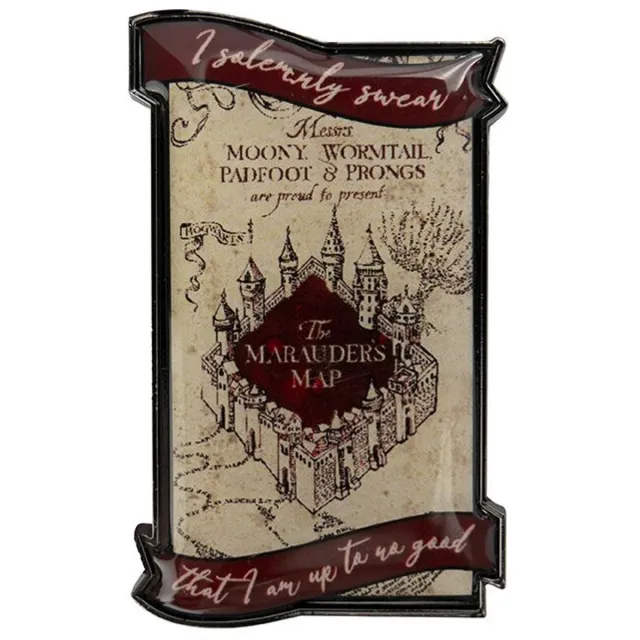 Harry Potter Marauder's Map Magneet Unisex Koelkastmagneet - meerkleurig - Standard multicolor