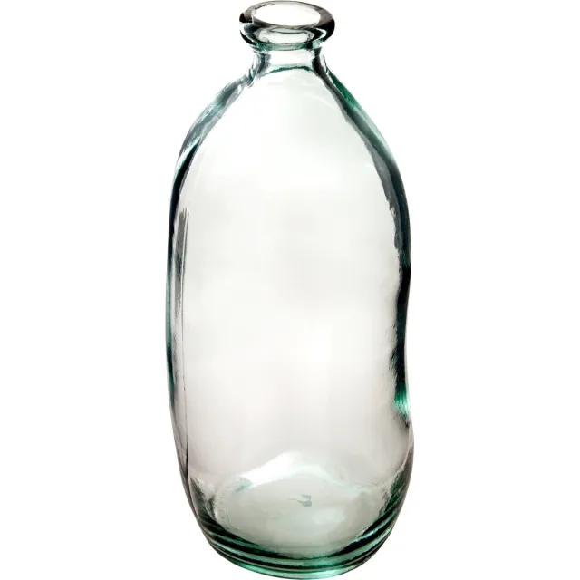 Atmosphera Créateur d'intérieur® Atmosphera bloemenvaas Pisa - Organische fles vorm - helder transparant - glas - 72 x 34 cm
