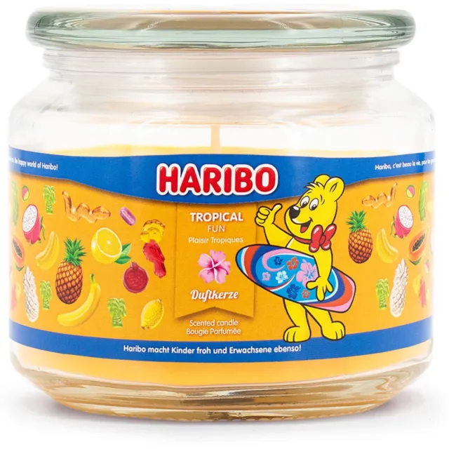Haribo Geurkaars - tropisch plezier geel