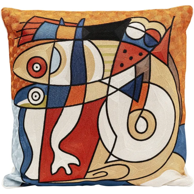 Kare Design Kussen Art Line Shapes Kare Design Veelkleurig