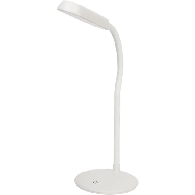 Vintag LED Bureaulamp Wit - Dimbaar - Snoerloos - Oplaadbaar - USB-C - Kantelbaar - Verstelbaar - Tafellamp - Warmwit