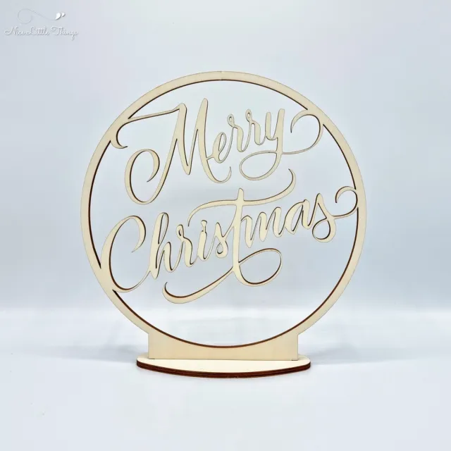 Nice Little Things [Nice Little Things] - Merry Christmas Flowerhoop Beige