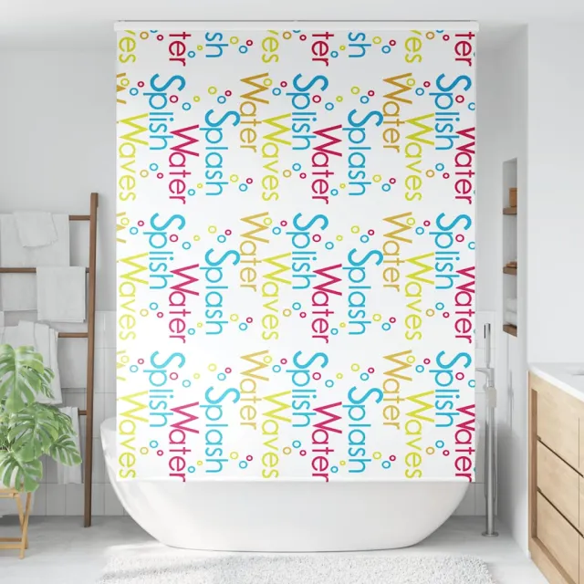vidaXL Doucherolgordijn met cassette 160x240 cm stofbreedte 156 cm Meerkleurig