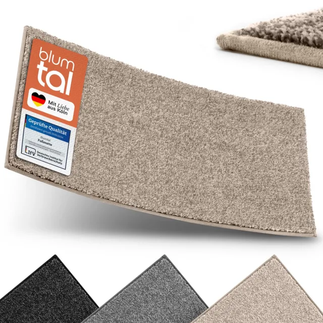 Blumtal Deurmat Thora - Schoonloopmat Microvezel - Antislip 80x120 cm - Beige