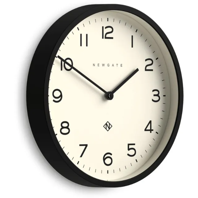 Newgate Number Four Echo - Wandklok - Zwart
