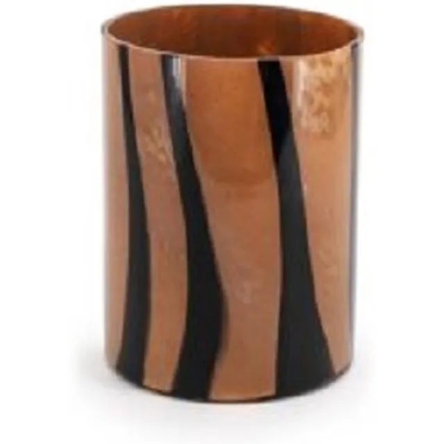 Furnilux Niala Vaas - 42 x 42 x 28 cm - Bruin Bruin|Zwart