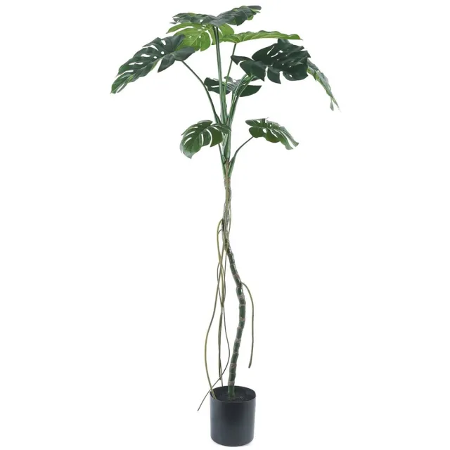 Damn Fashion Kunstplant Monstera op stam 180cm Multi