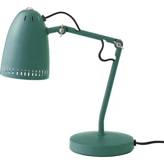 Superliving bureaulamp "Dynamo 345" mat donker mint groente