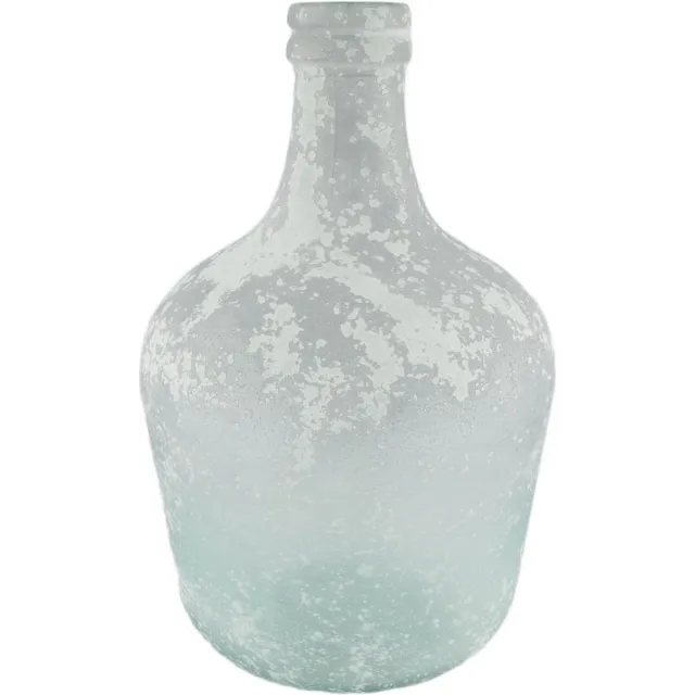 Dijk Natural Collections DKNC - Vaas Murcia - Gerecycled glas - 27x27x42cm - Zilver