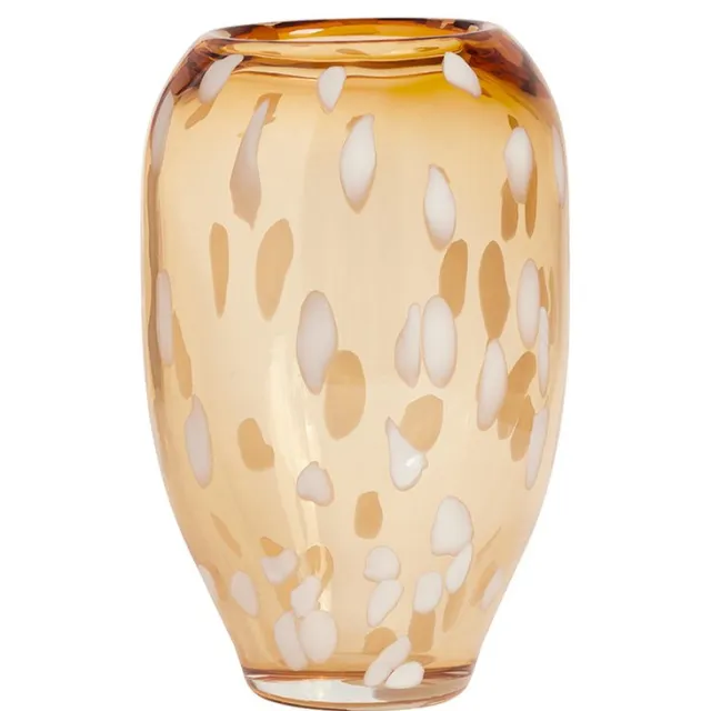 OYOY Jali vaas Medium Amber H35 cm