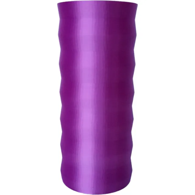 Puurbijons Roze Vaas – PLA – 17 cm Hoog – Decoratieve Bloemenvaas – Woondecoratie