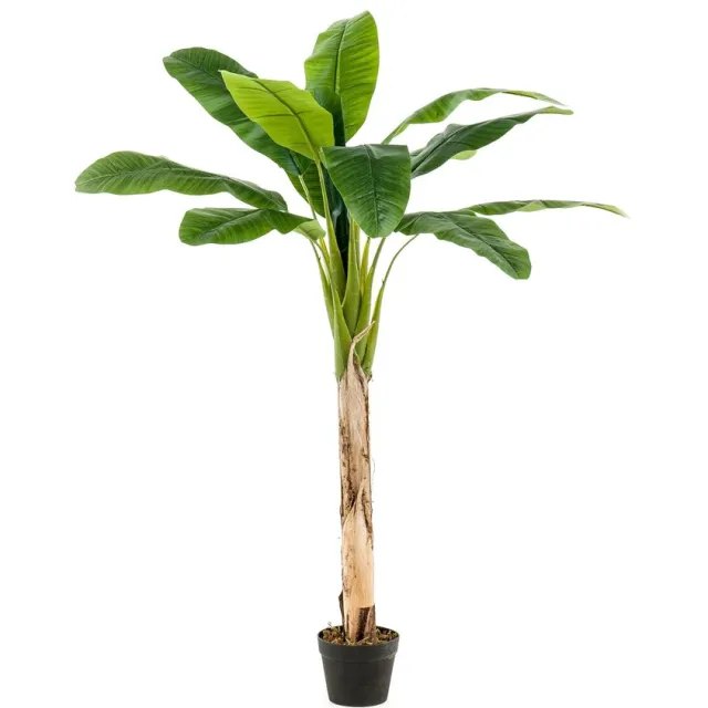 Emerald Kunstboom Bananenboom 150cm - Kunstplant voor binnen Groen