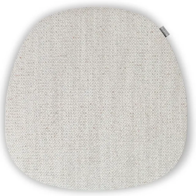 Nolon Jut Zitkussen voor Stoelen – Beige melange – Comfortabel Stoelkussen met Antislip – Trapezium Vorm met Afgeronde Hoeken – Ideaal voor Binnen en Eetkamer