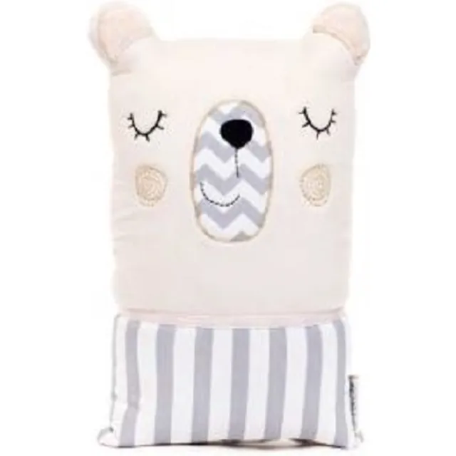 decoware Sierkussen Cutie Bear groot - zalm roze