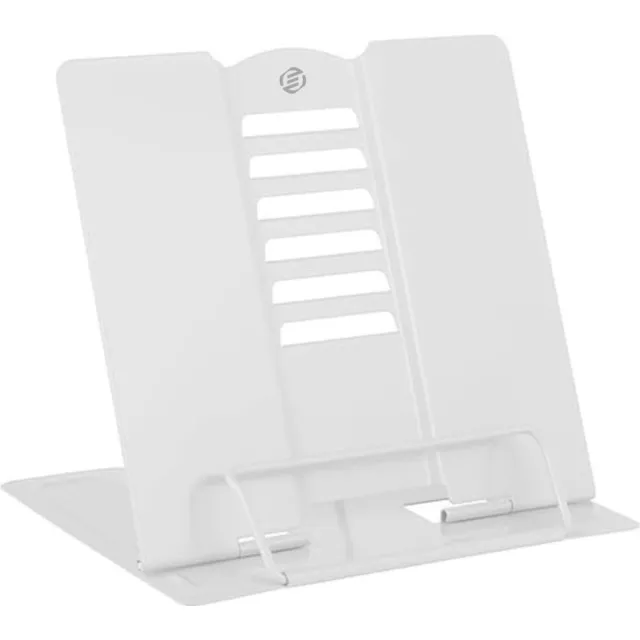 Equivera Boekenstandaard - Boekensteun - Boekenhouder - Boeken Standaard - Leesstandaard - Book holder Wit