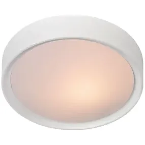 Lucide Plafondlamp Lex - Wit - 33cm - 2xe27