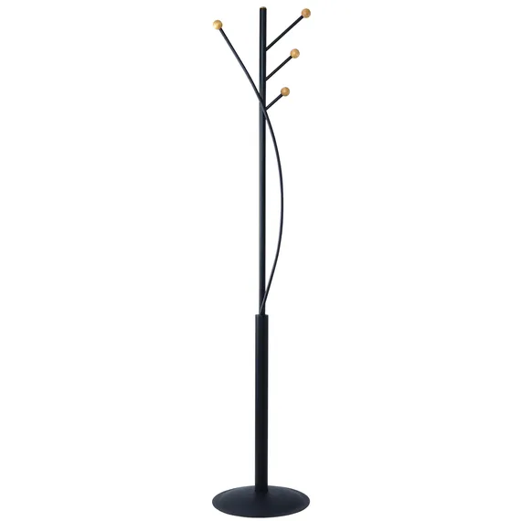 Maul Kapstok MAUL Aura staand 180cm 4 haken zwart zwart|bruin