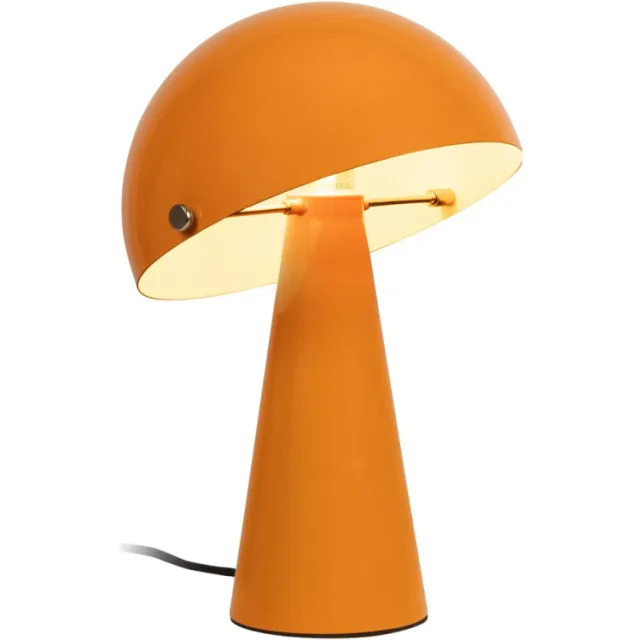 Lucide BARONE - Tafellamp - Ø 23 cm - 1xE27 - Oranje | Vibes