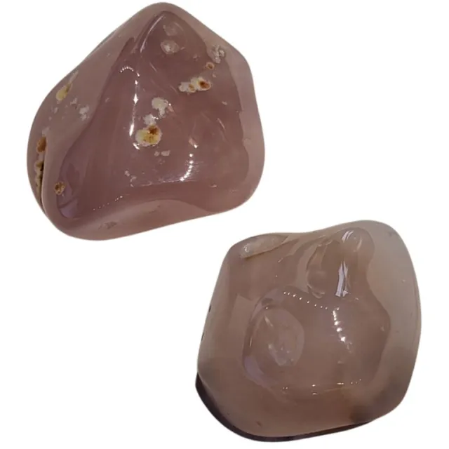 Ruben Robijn Chalcedoon roze trommelstenen 100 gr. (mt3)