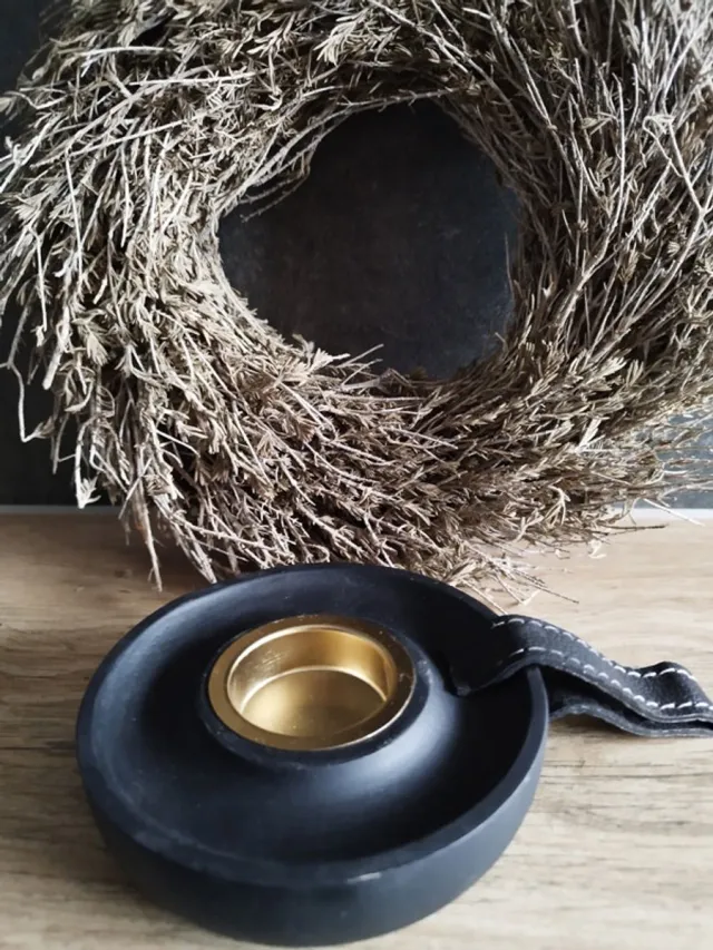 Nowi Design Theelichthouder zwart