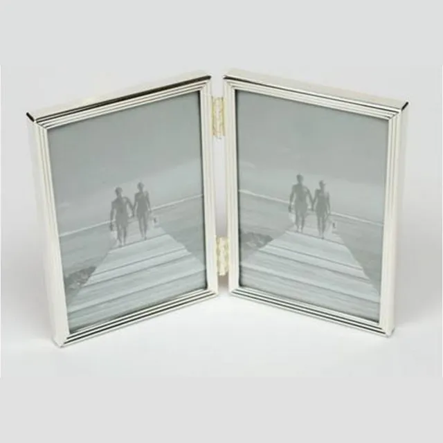 Alle lijsten AL verzilverd twee luik voor 15 x 20 cm foto´s