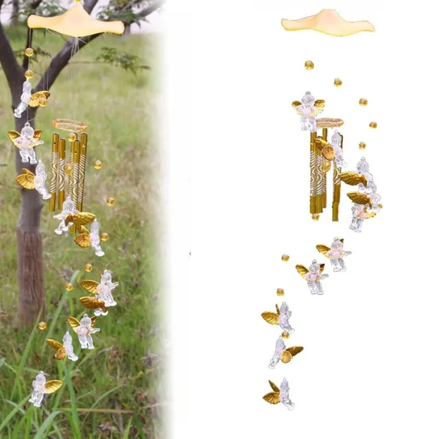 achilles Angels Wind Chimes Windgong - Windvanger - Tuin decoratie Mix - 6