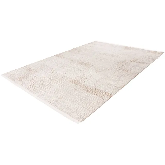 Pierre Cardin Vloerkleed - Modern Tapijt - Hoogwaardige Kwaliteit - Ivoor Beige - Luxe en Duurzaam - 120x170 cm wit beige