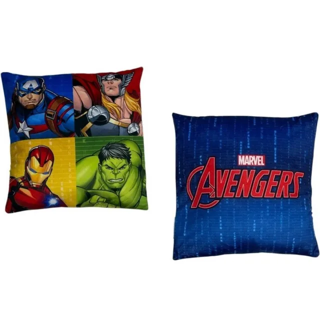 The Avengers Marvel - Avengers - Sierkussen - Kussen - Gevuld - 38x38Cm - 2 Zijdig. Multi